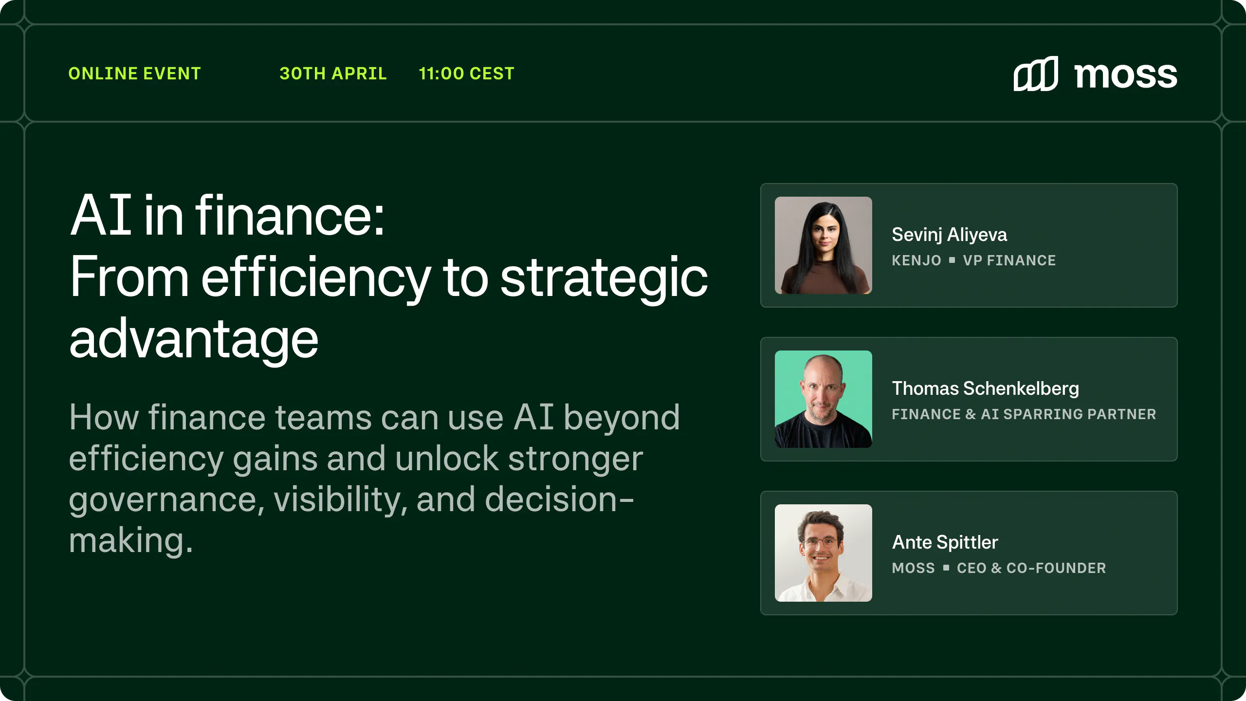 From efficiency to strategic advantage Contrast Header