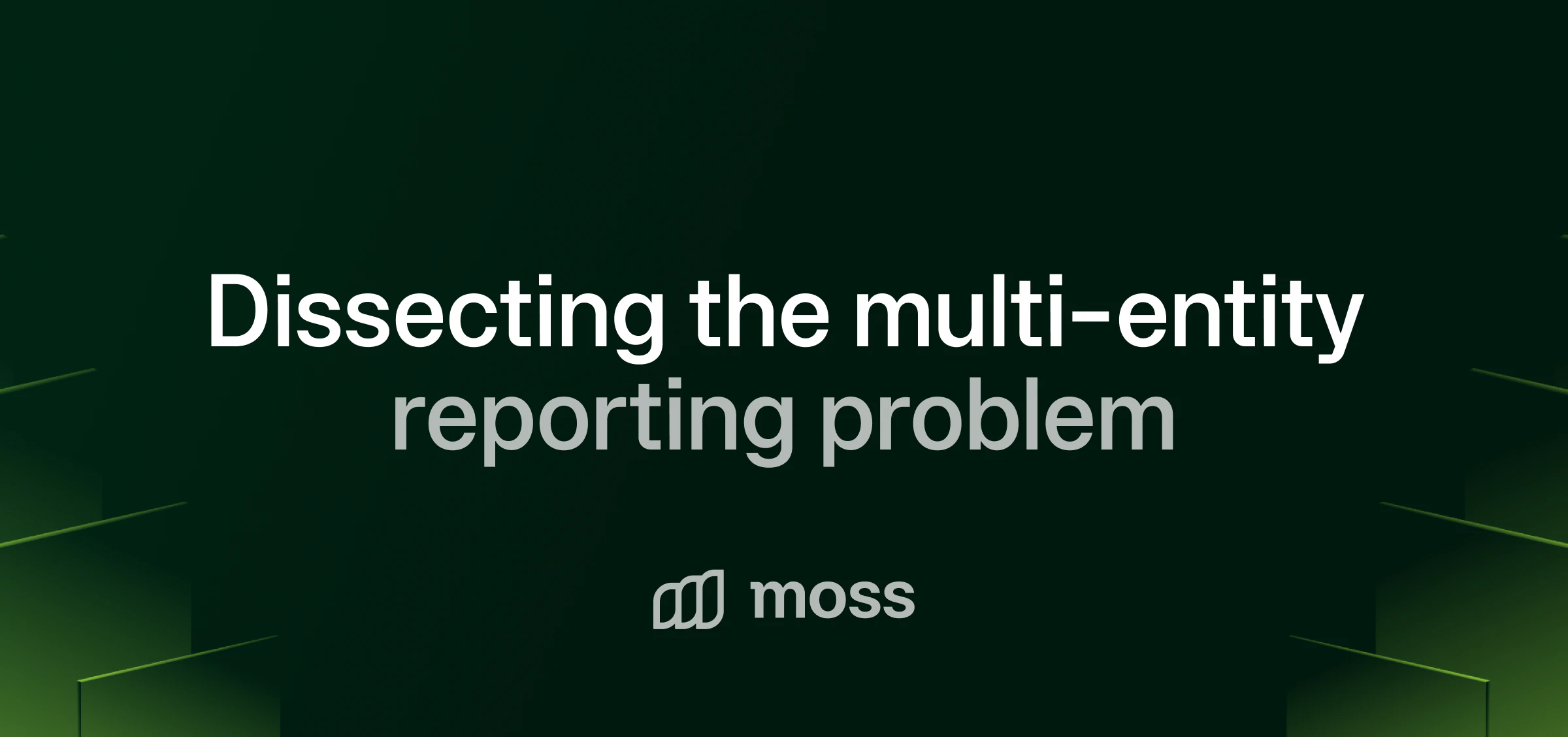 Multi-entity reporting problem header