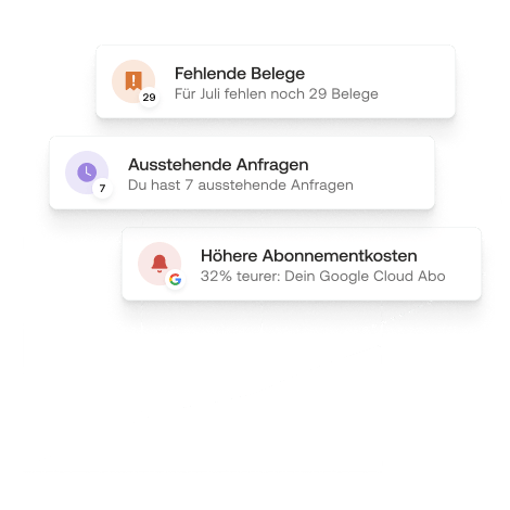 Fehlende Belege, Ausstehende Anfragen, Höhere Abonnementkosten