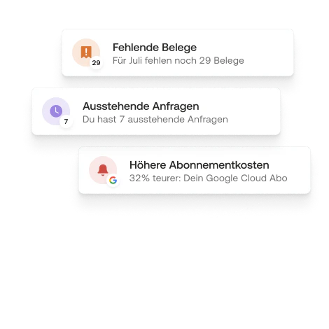 Fehlende Belege, Ausstehende Anfragen, Höhere Abonnementkosten
