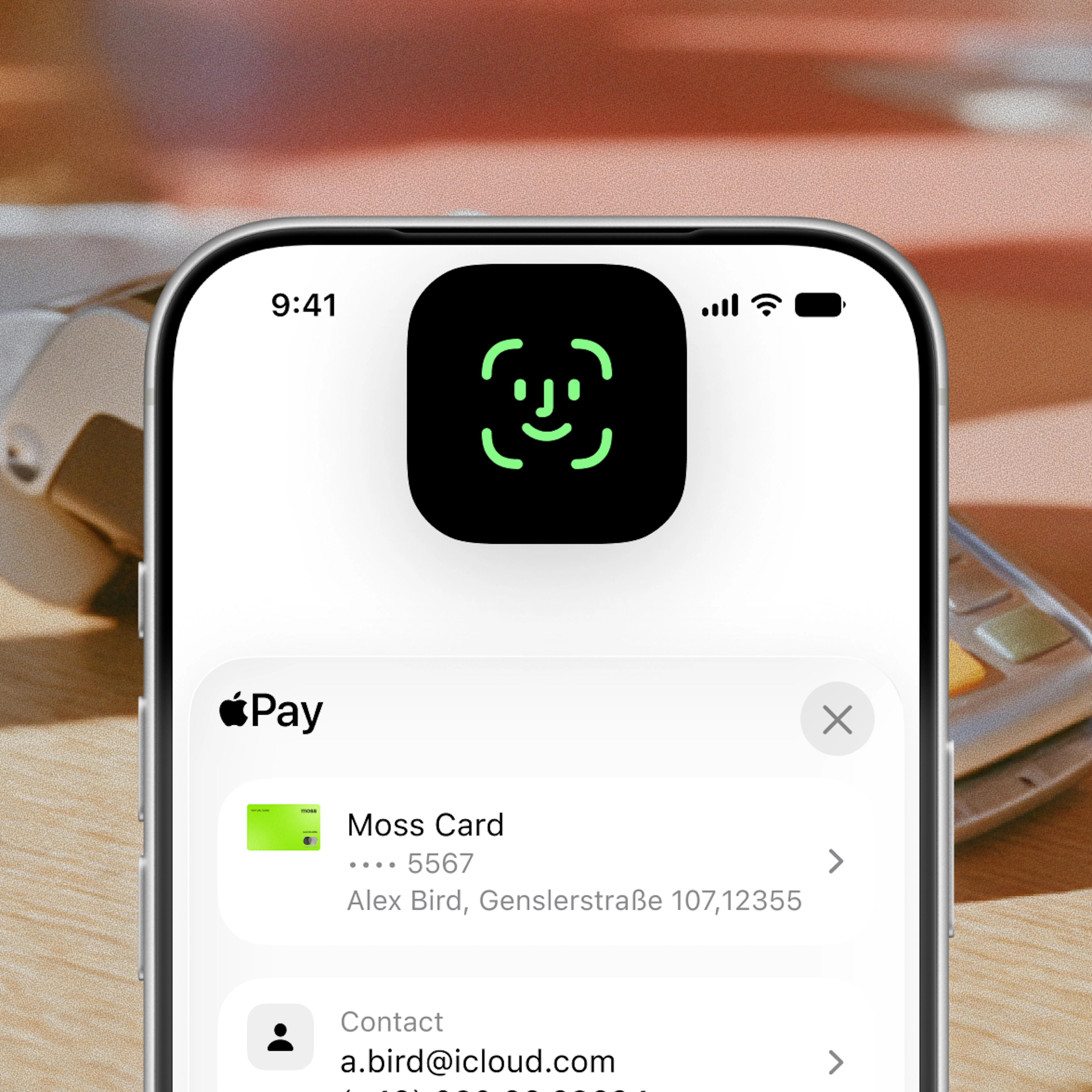Apple Pay face ID - EU
