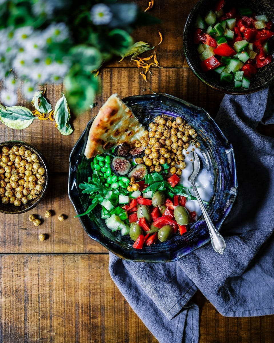 A delicious and colourful plant based dish. Eating a plant based diet could be the “single biggest way” to reduce your environmental impact on earth