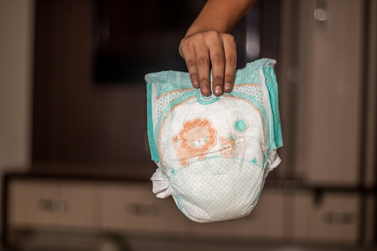 used reusable nappies