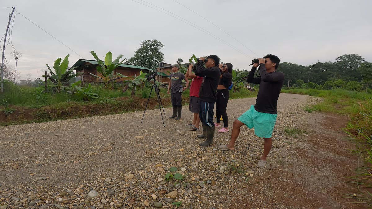 Birdwatching Club at the community