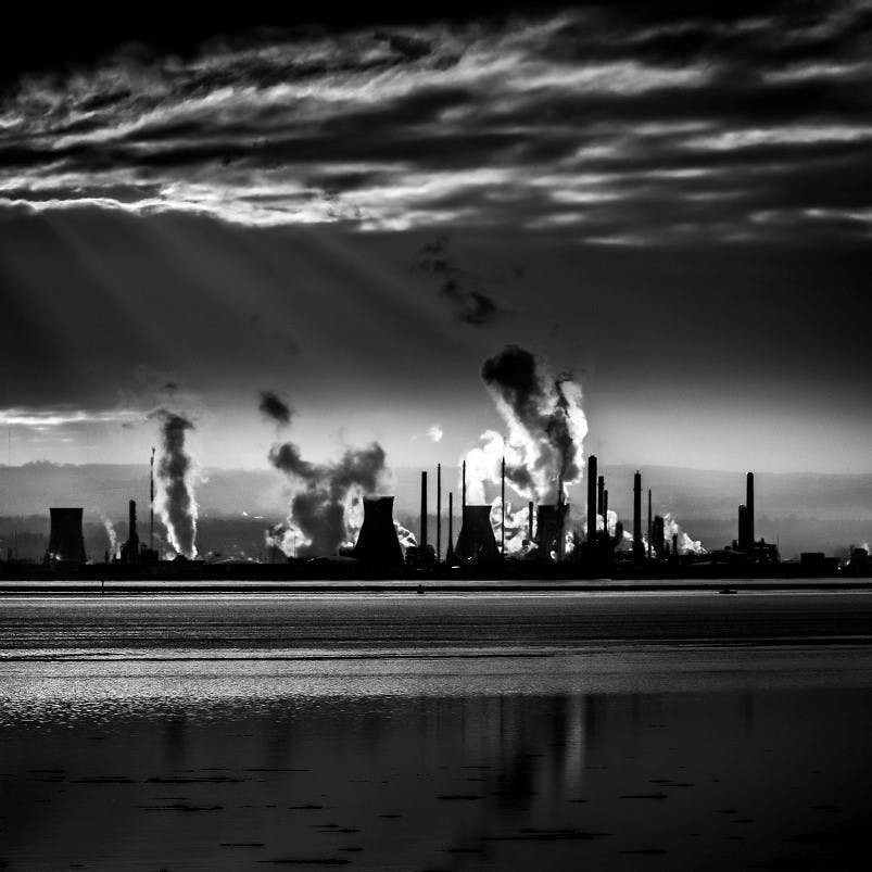 Industrial pollution