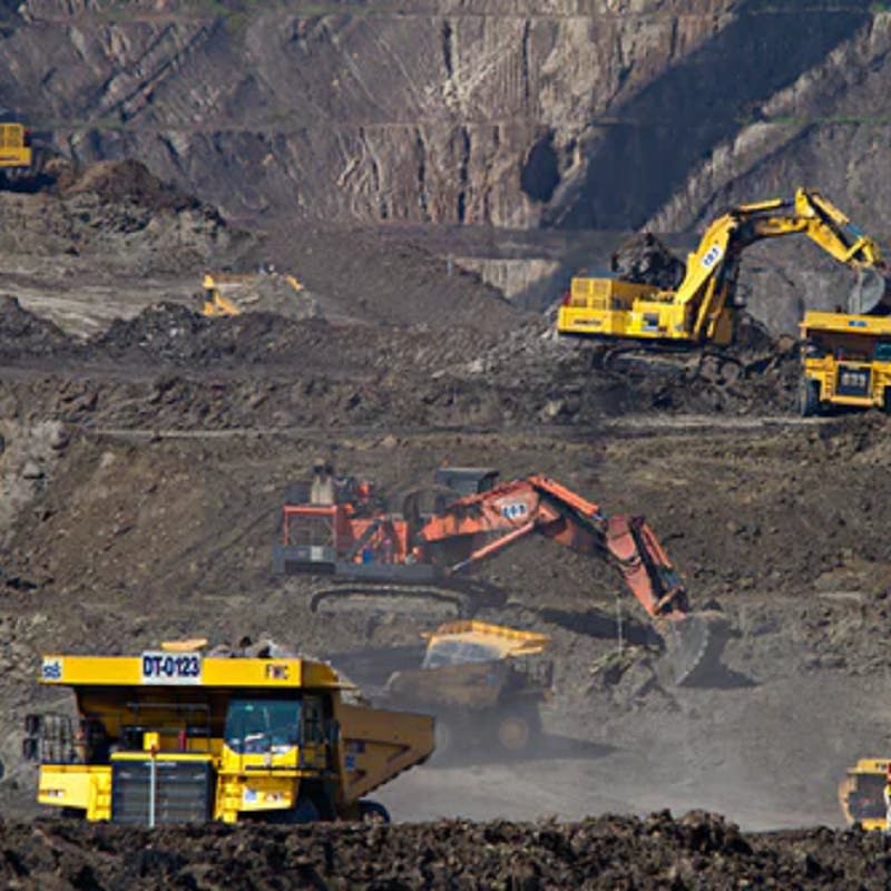 Coal Mining in Indonesia. 