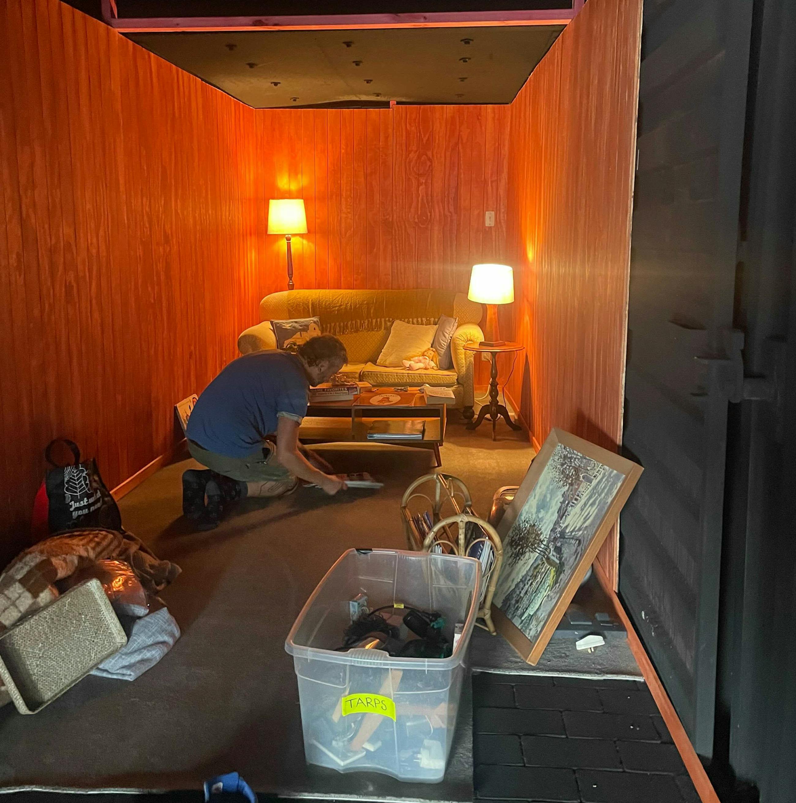 Custom set build, one take only.