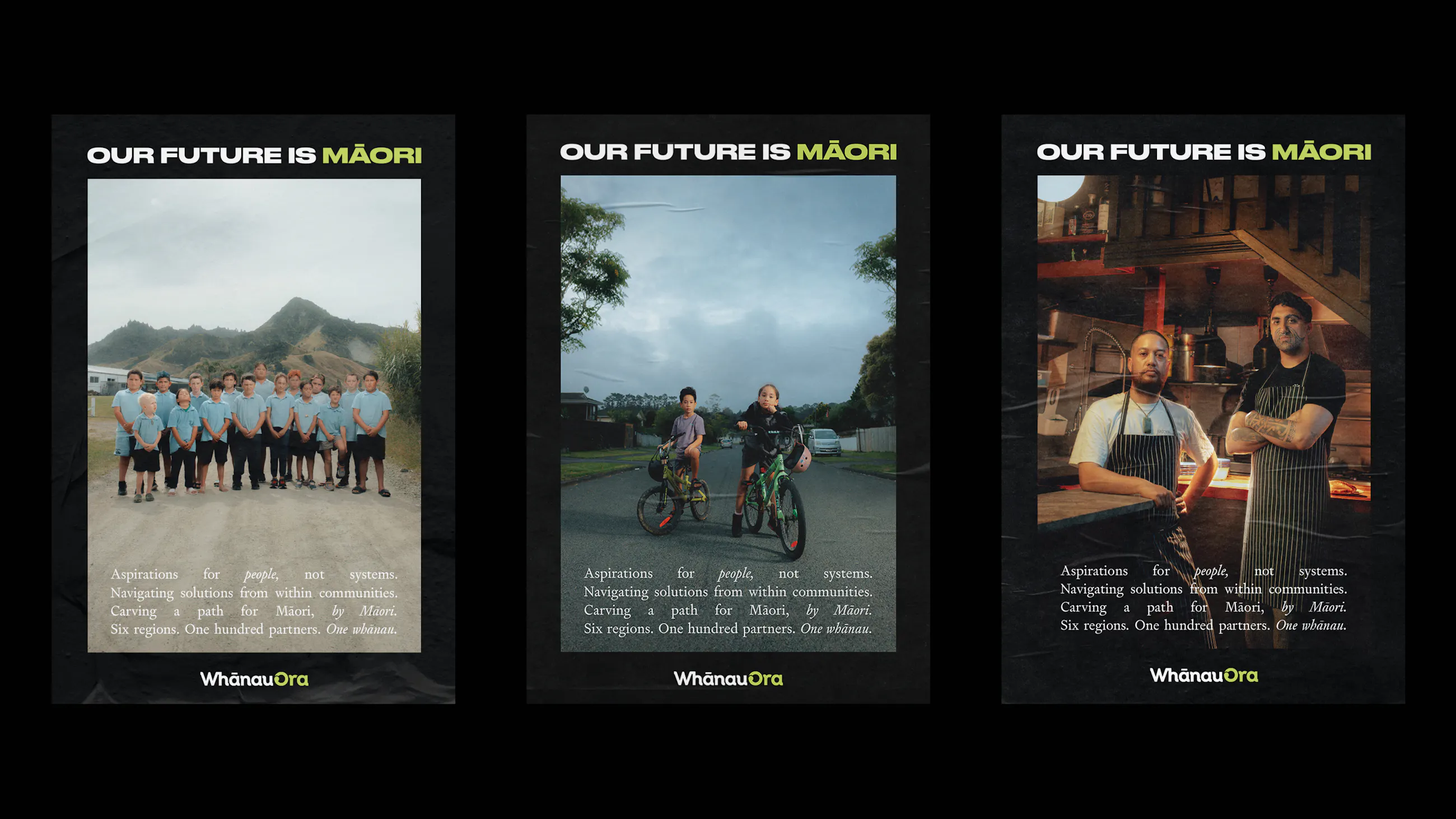 Portraits of whānau and communities across Te Ika-a-Māui.