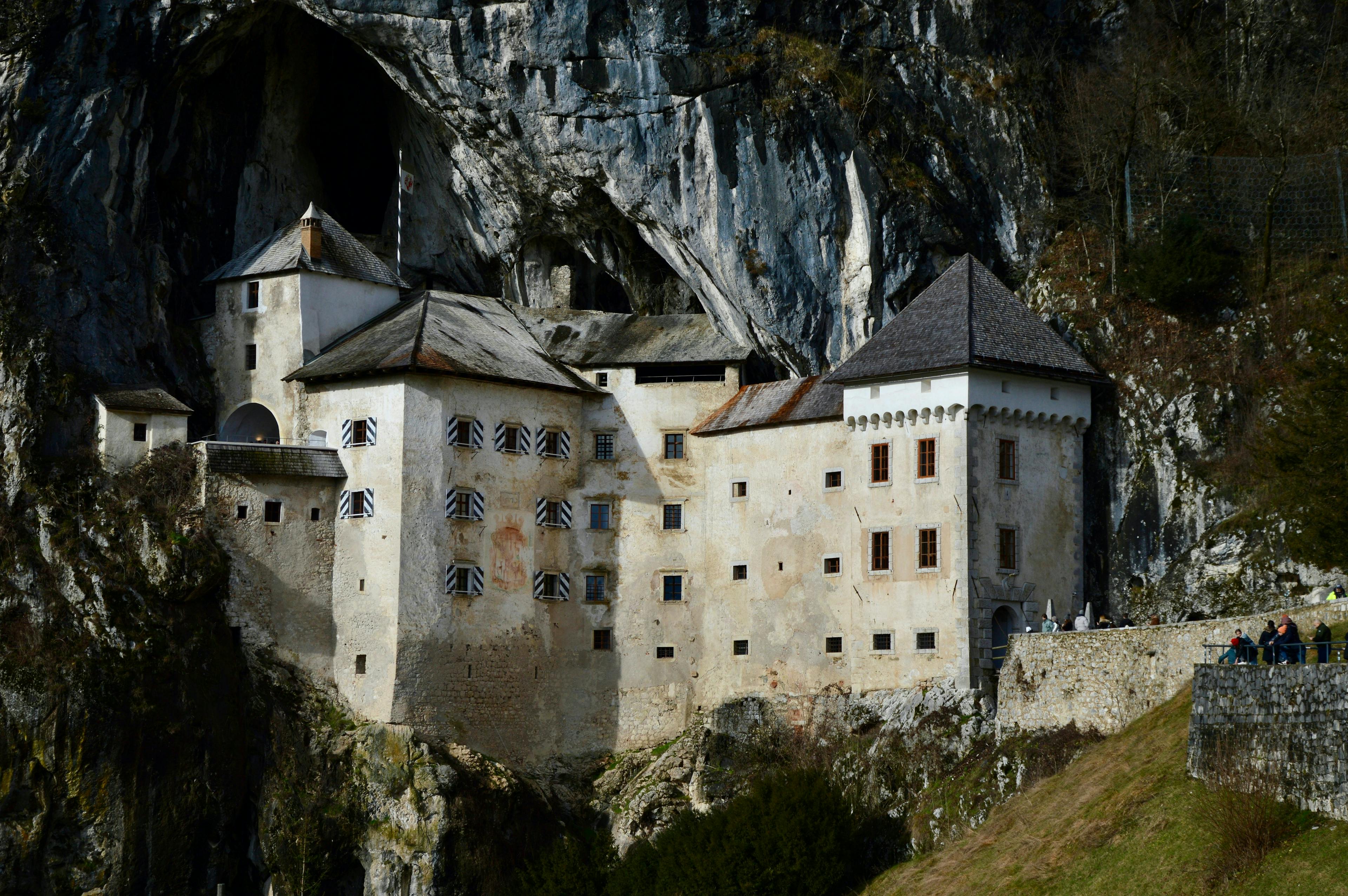 Europe motorcycle tour in Slovenia, we stop in Postojna cave