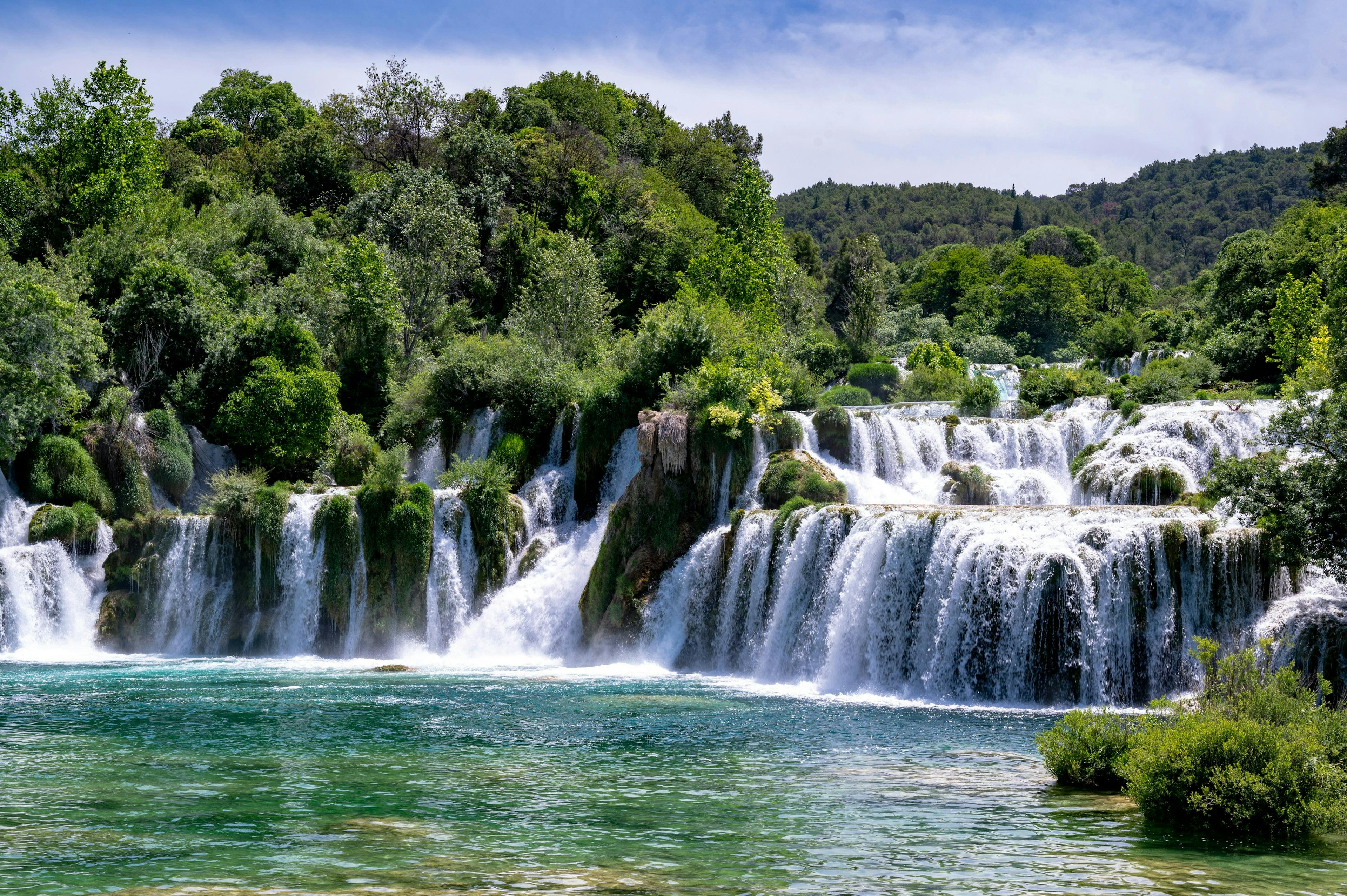 Krka national park on Desmo adventure tour