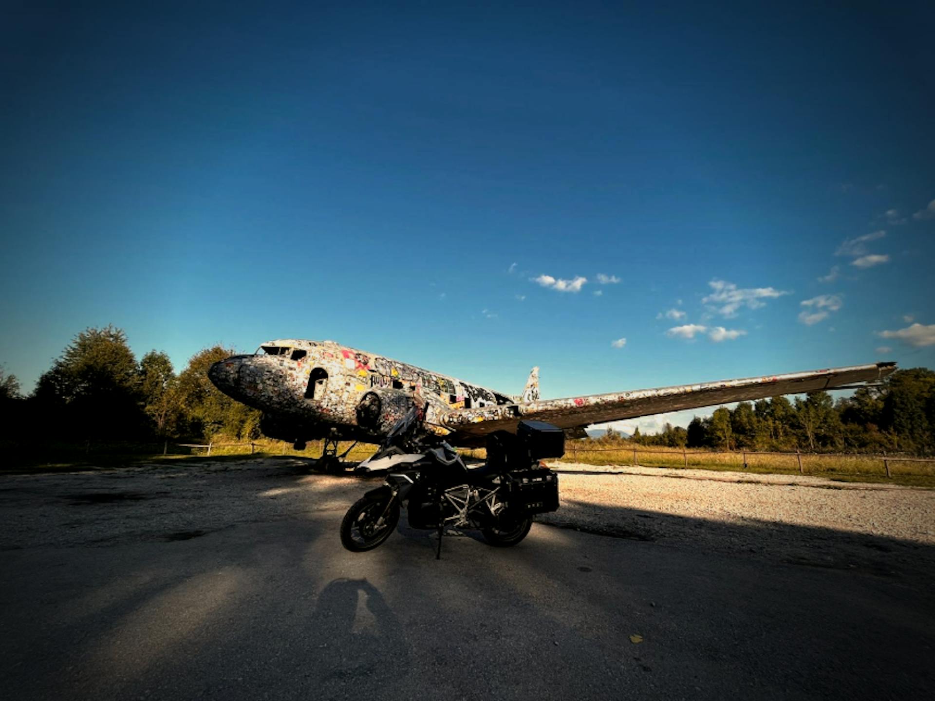 Željava airbase near plitvice lakes national park on Desmo adventure tour