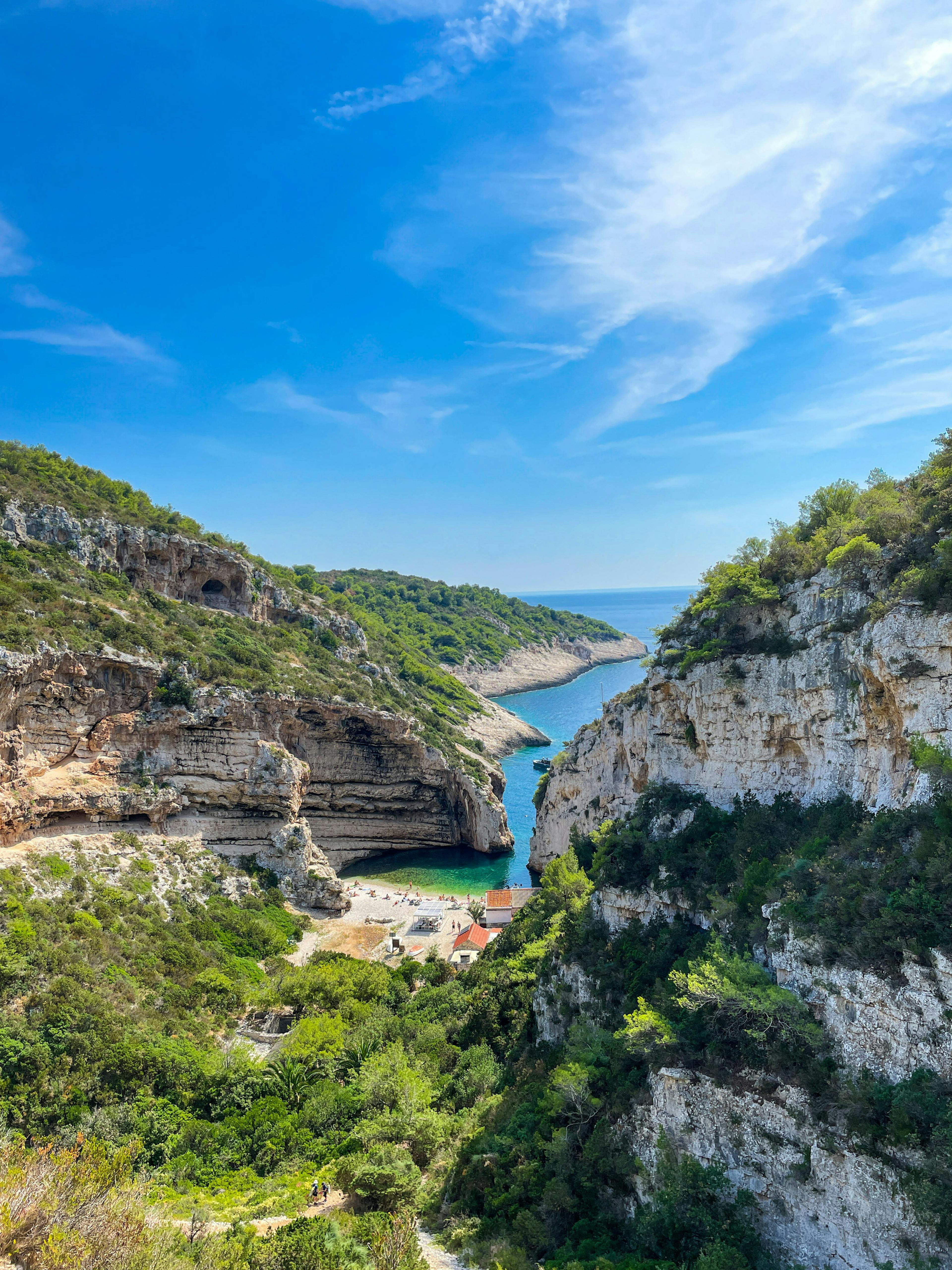 Stiniva beach, Vis