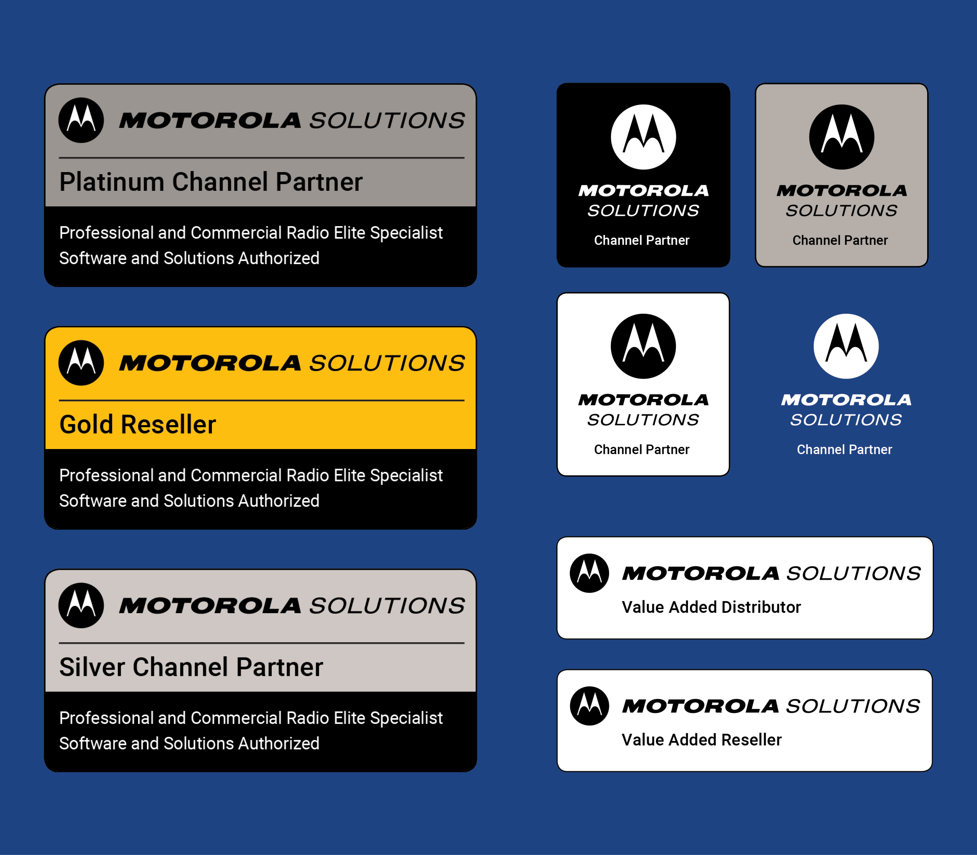 Channel partner logo examples