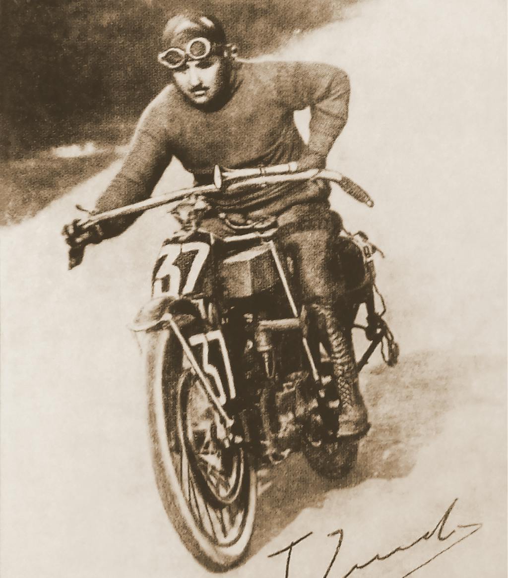 Tony Zind, winner of the first Bol d'Or in 1922