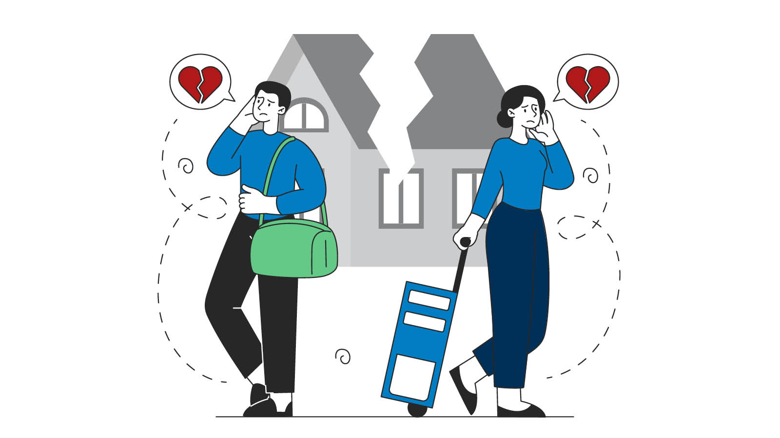 What happens to a mortgage during a divorce?