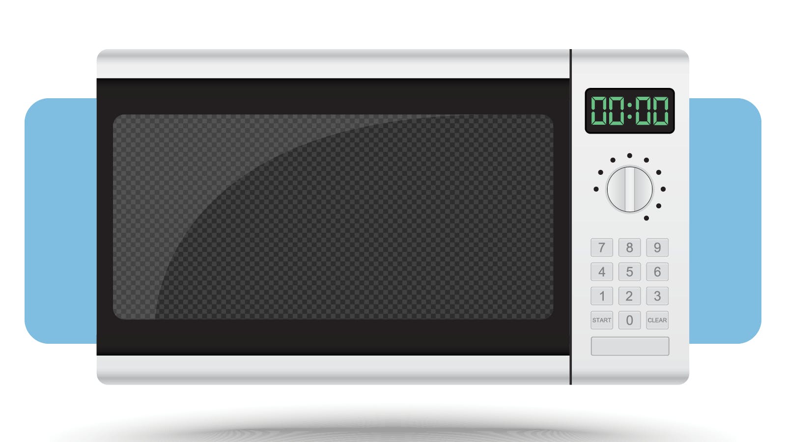 A Refresher on How to Set a Microwave Clock.