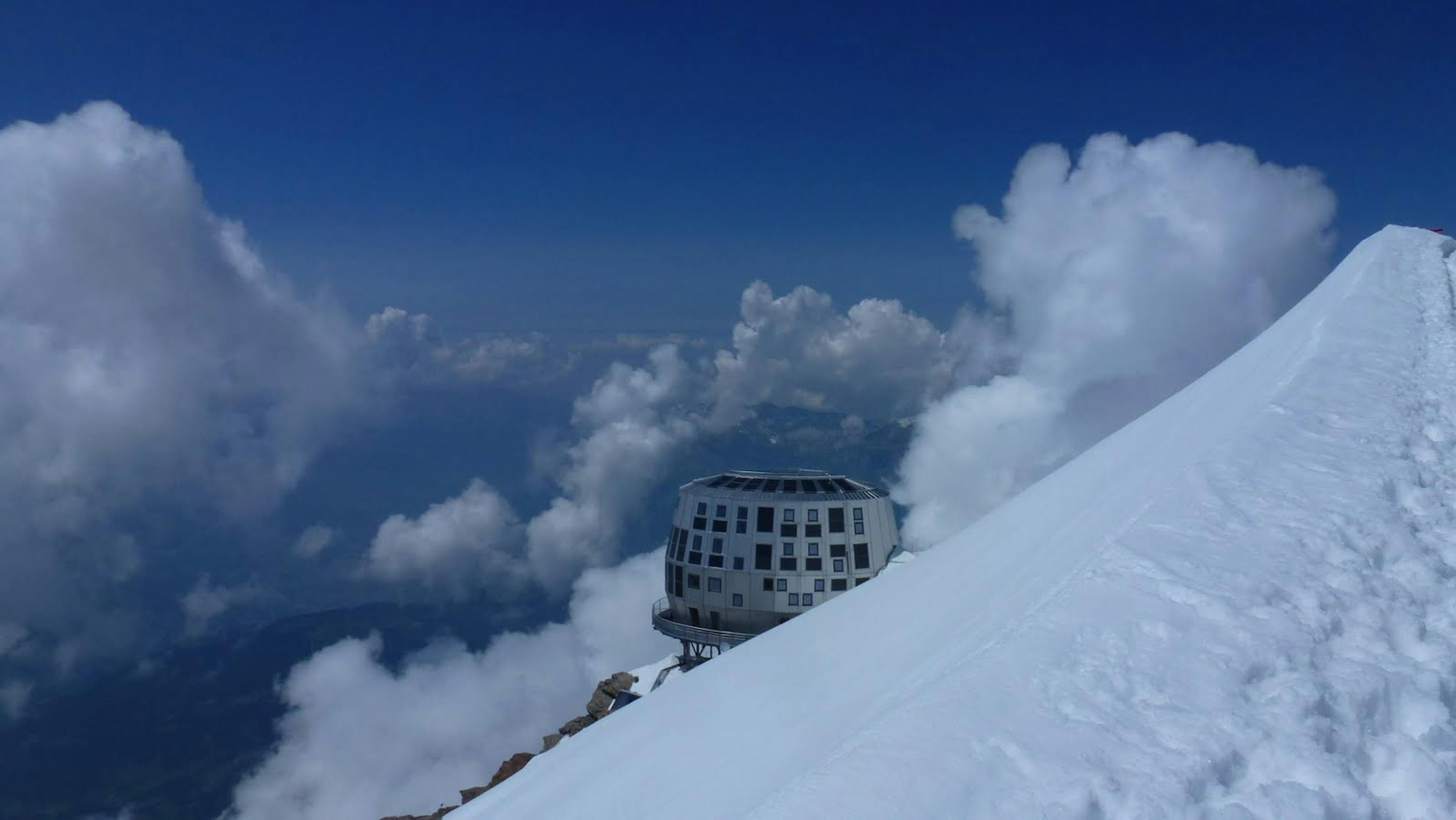 Il rifugio Gouter