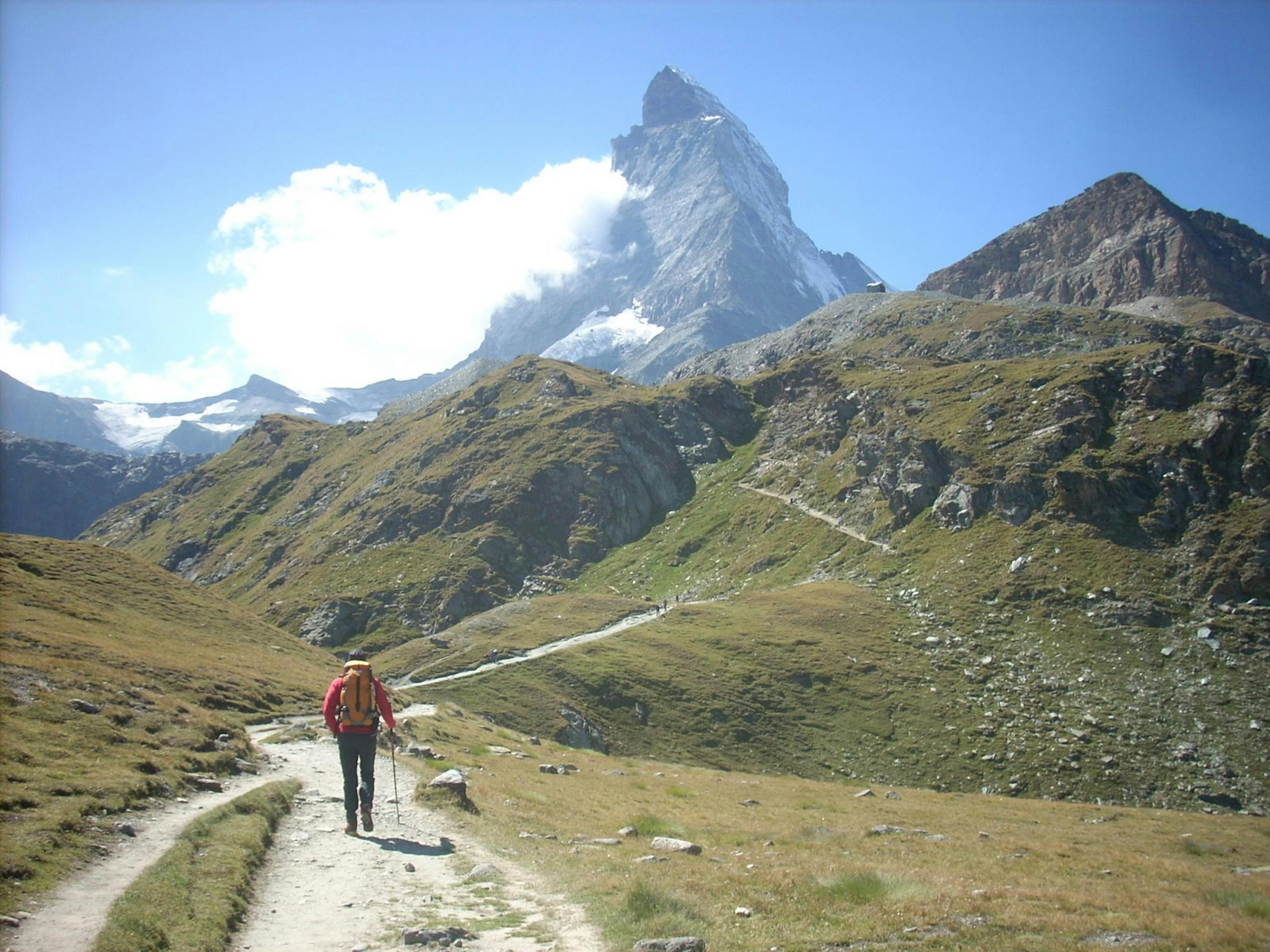 Hiking to the Hornli Hut