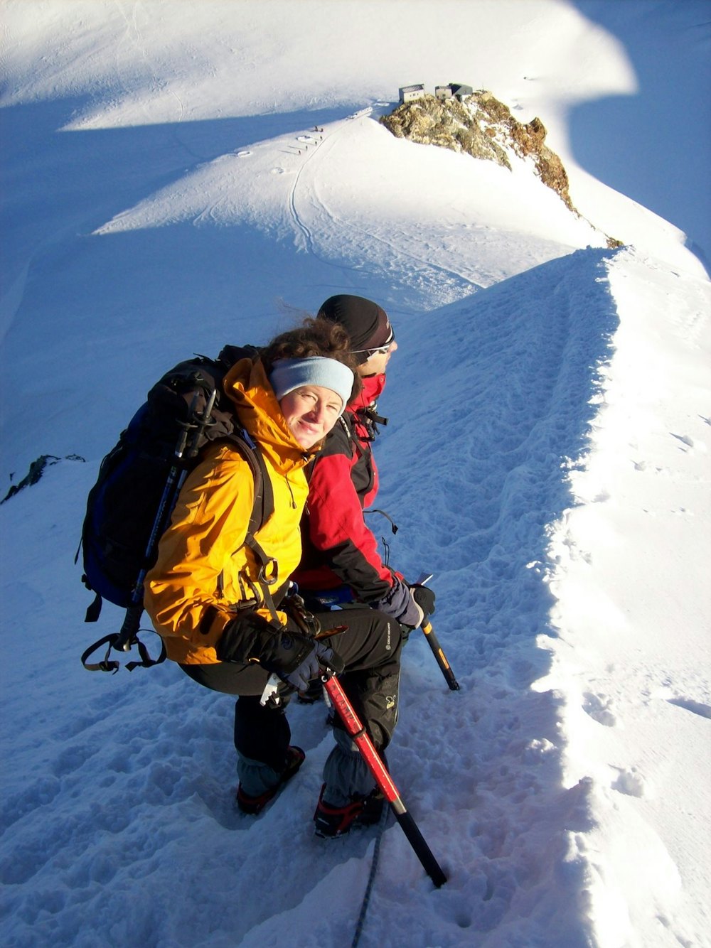 Discesa dal Monte Bianco