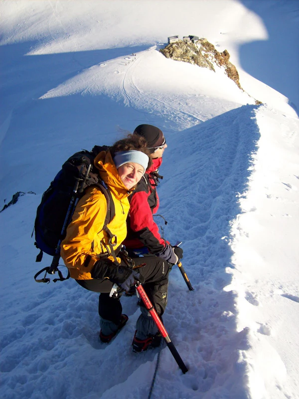 Descending Mont Blanc