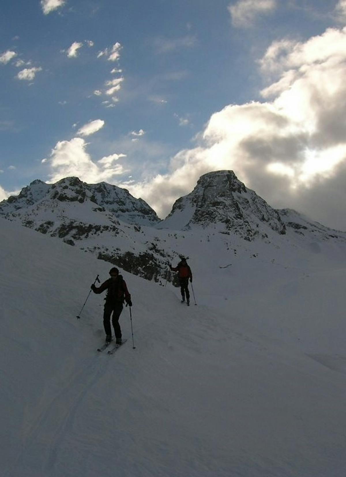 ski touring in the silvretta region