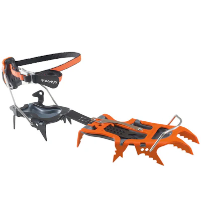Cramp ice climbing crampons