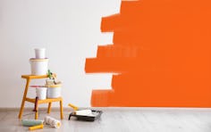 Covering up bright decor with neutral shades is a quick and inexpensive way of boosting your property's value