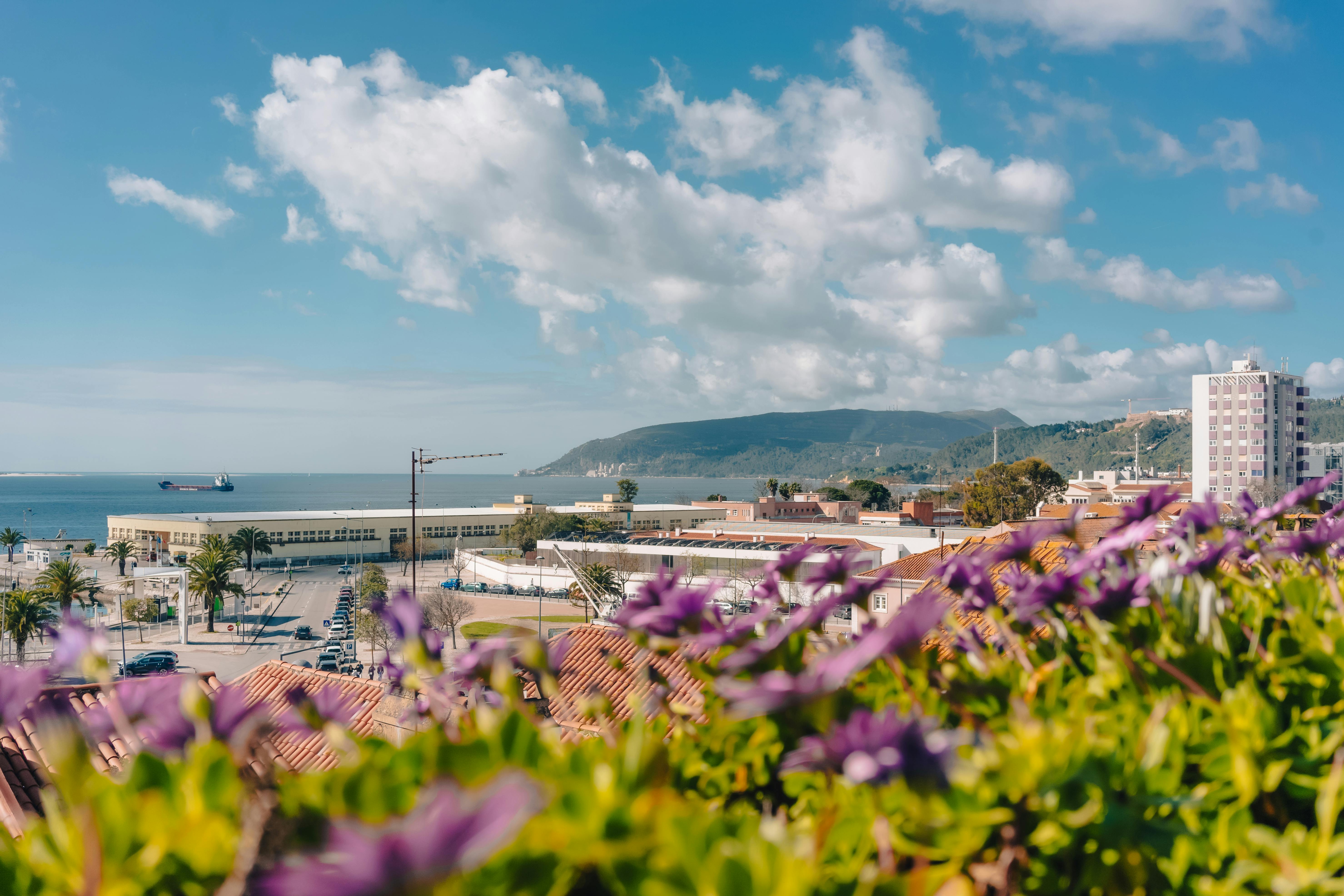 An overview of the Setubal Peninsula and the mountains