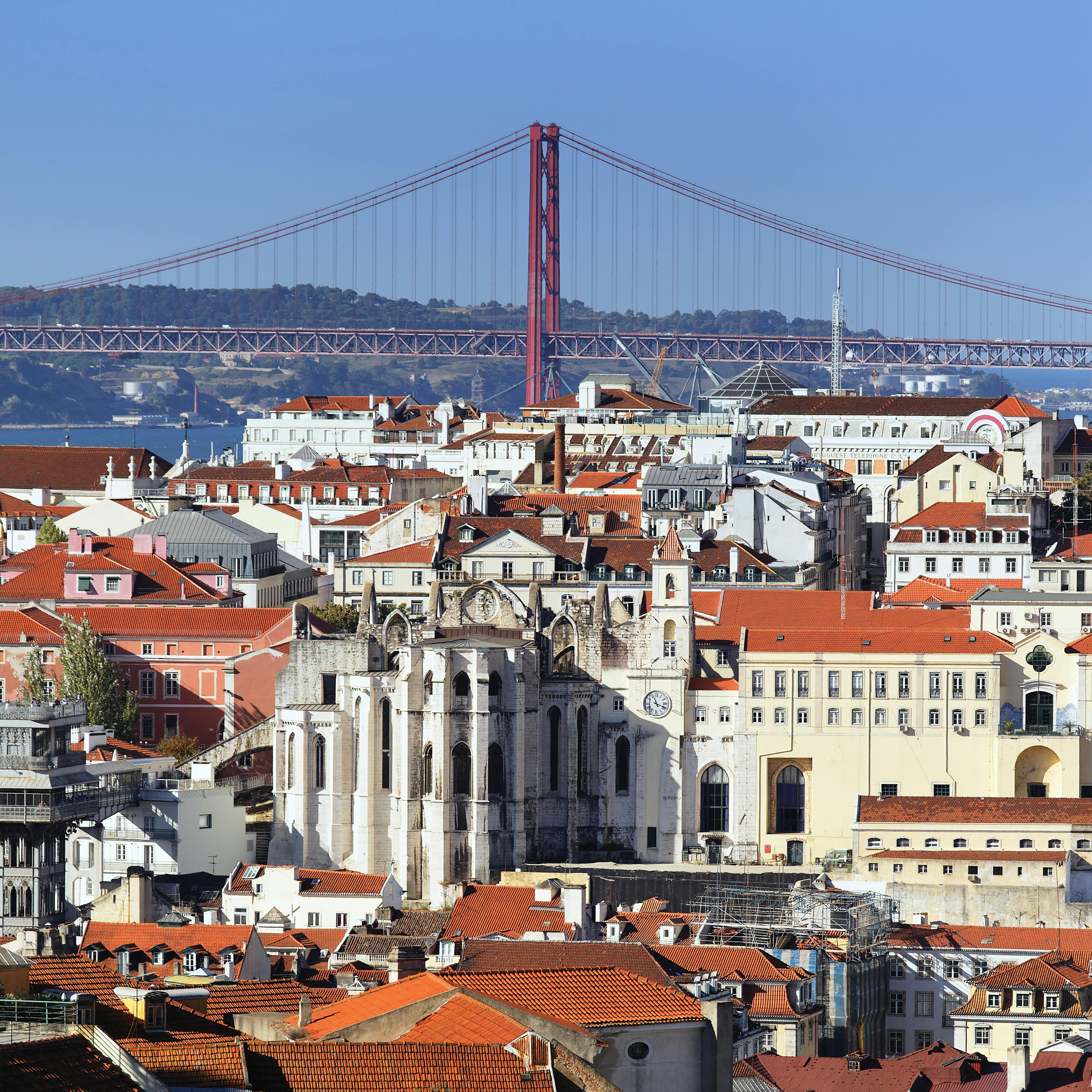 A view of River Tagus in Lisbon