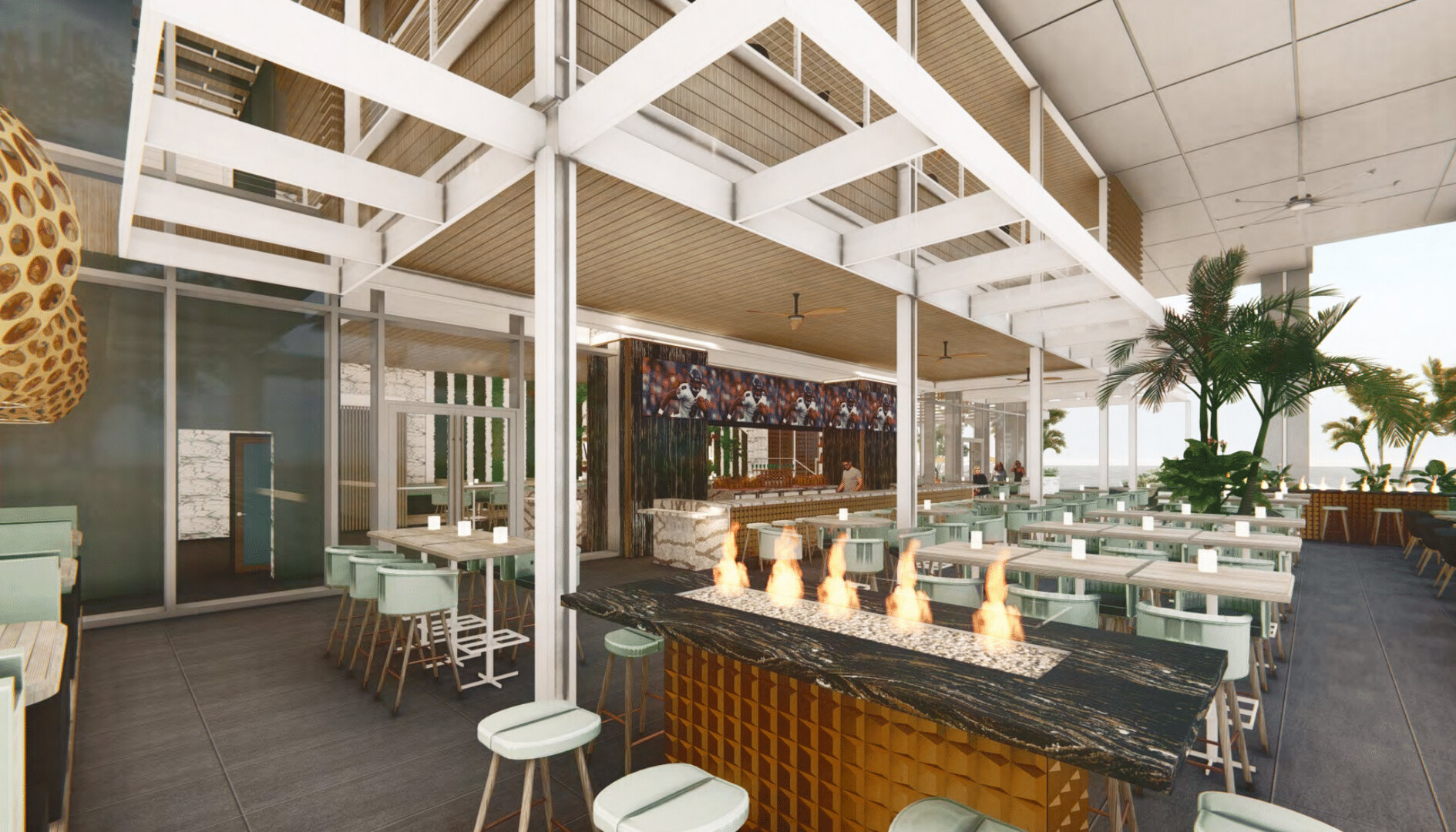 Moxies restaurant and bar lunch, dinner, happy hour Fort Lauderdale