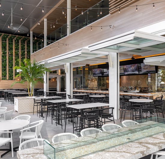 Interior of Moxies in the Moxies Fort Lauderdale