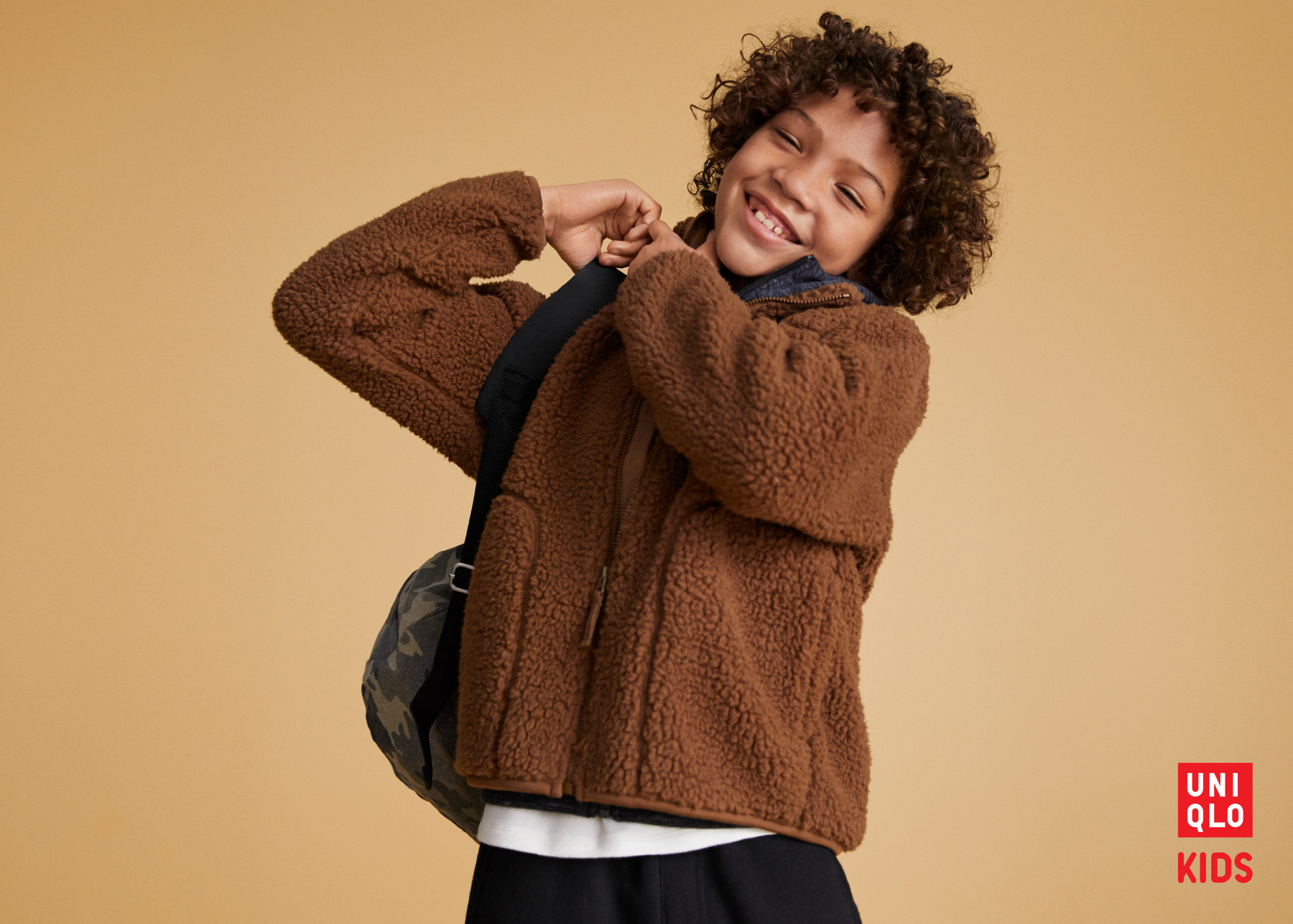 Uniqlo kids fleece on sale jacket