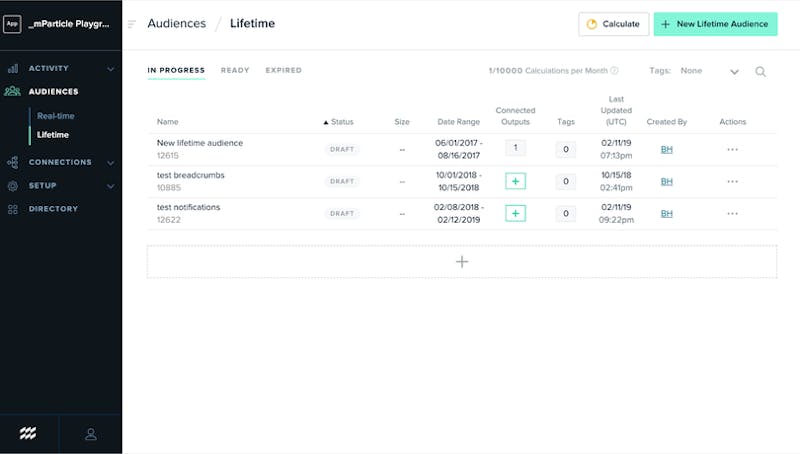 User attribute forwarding