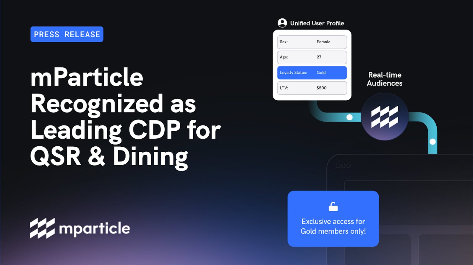 mParticle Recognized as Leading Customer Data Platform for QSR & Dining