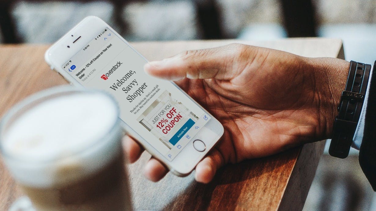 Overstock device image email mock
