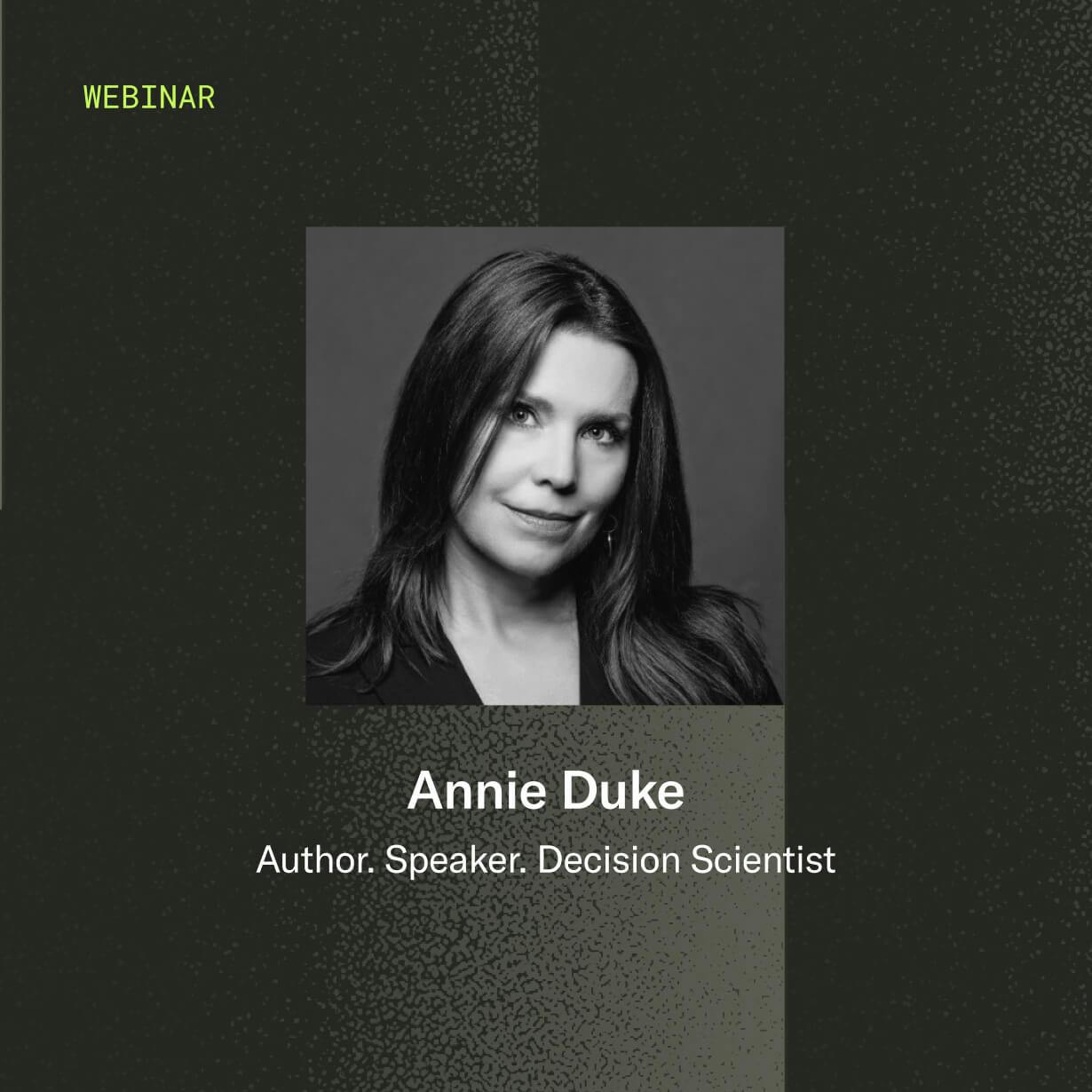mParticle Education Series_ Decision Making, Data, and Poker with Annie Duke