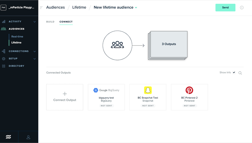 User attribute forwarding