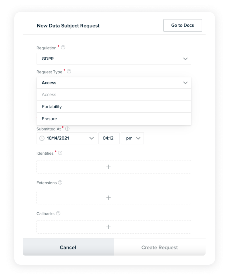 data-subject-request