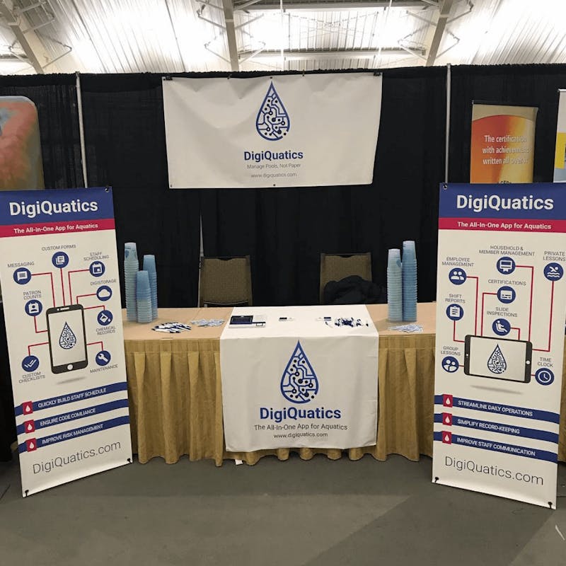 DigiQuatics Booth at TPPC