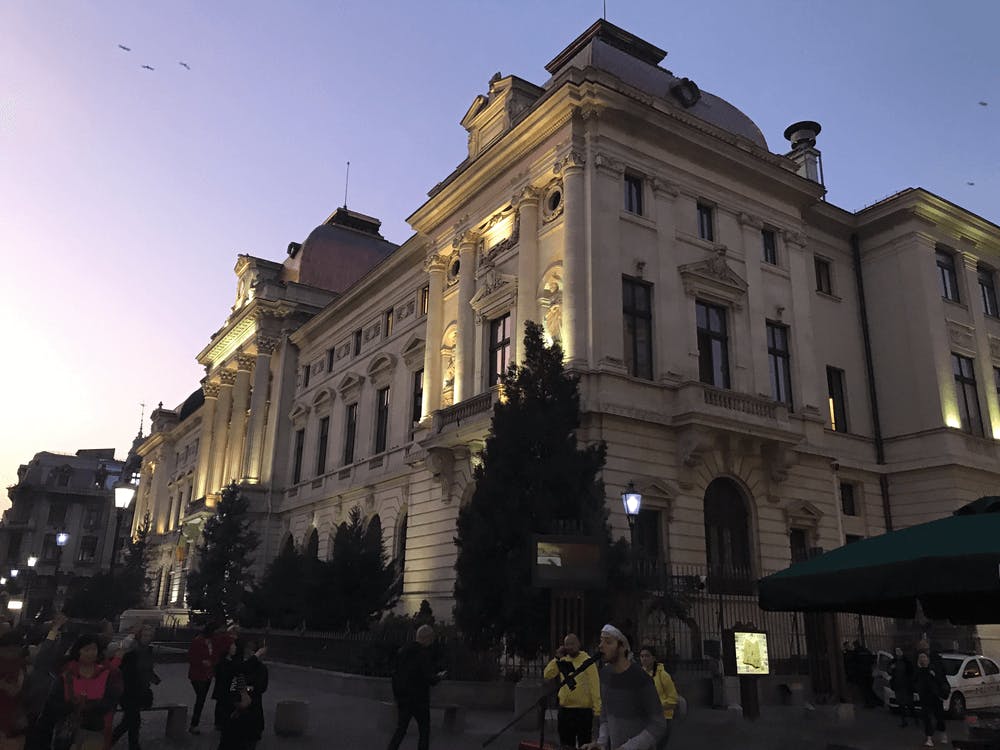 Downtown Bucharest, Romania