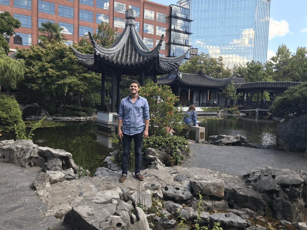 Me at Japanese Garden in Portland, OR