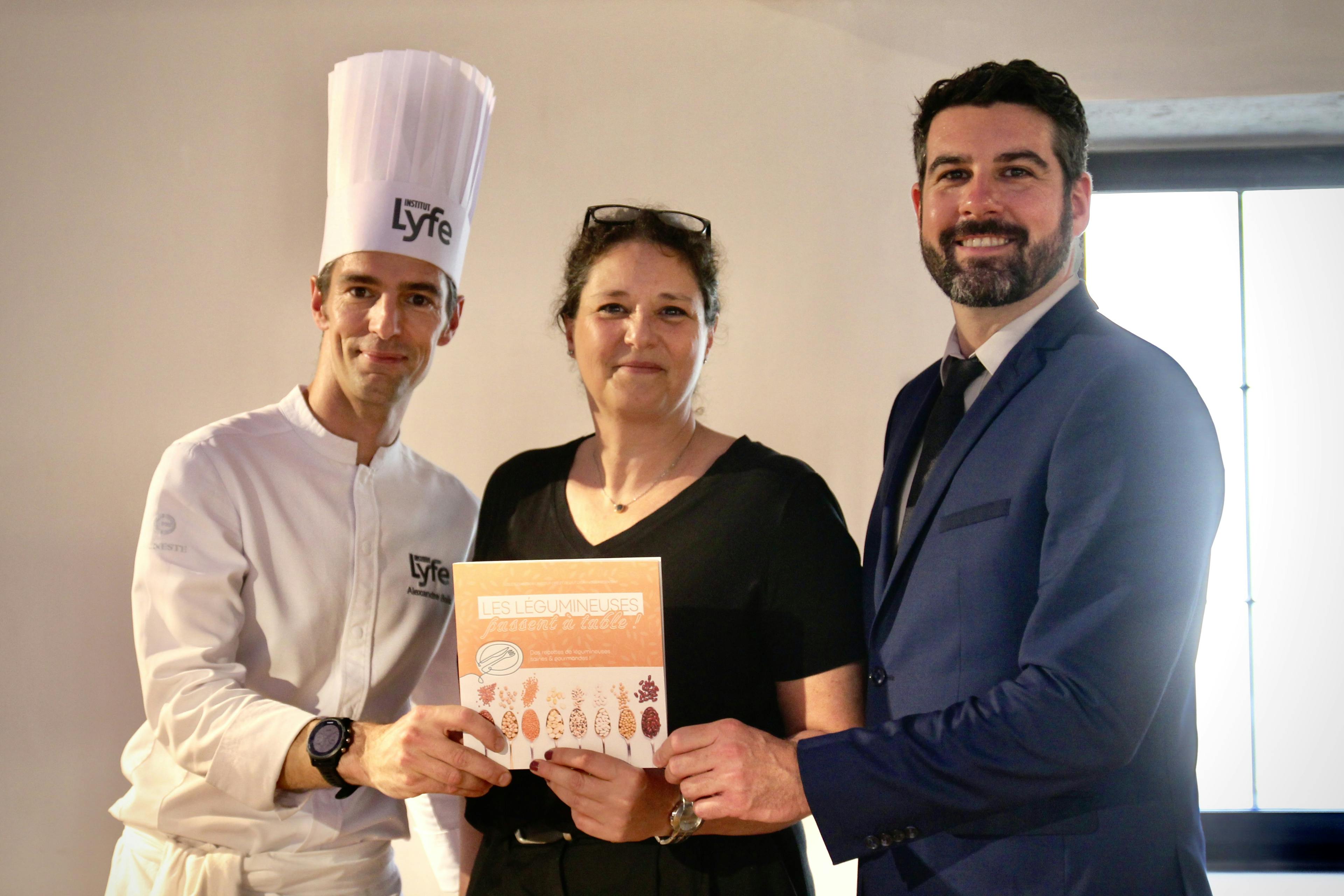 Chef Formateur Alexandre Bois, Caroline Bataillard et Nicolas Tête