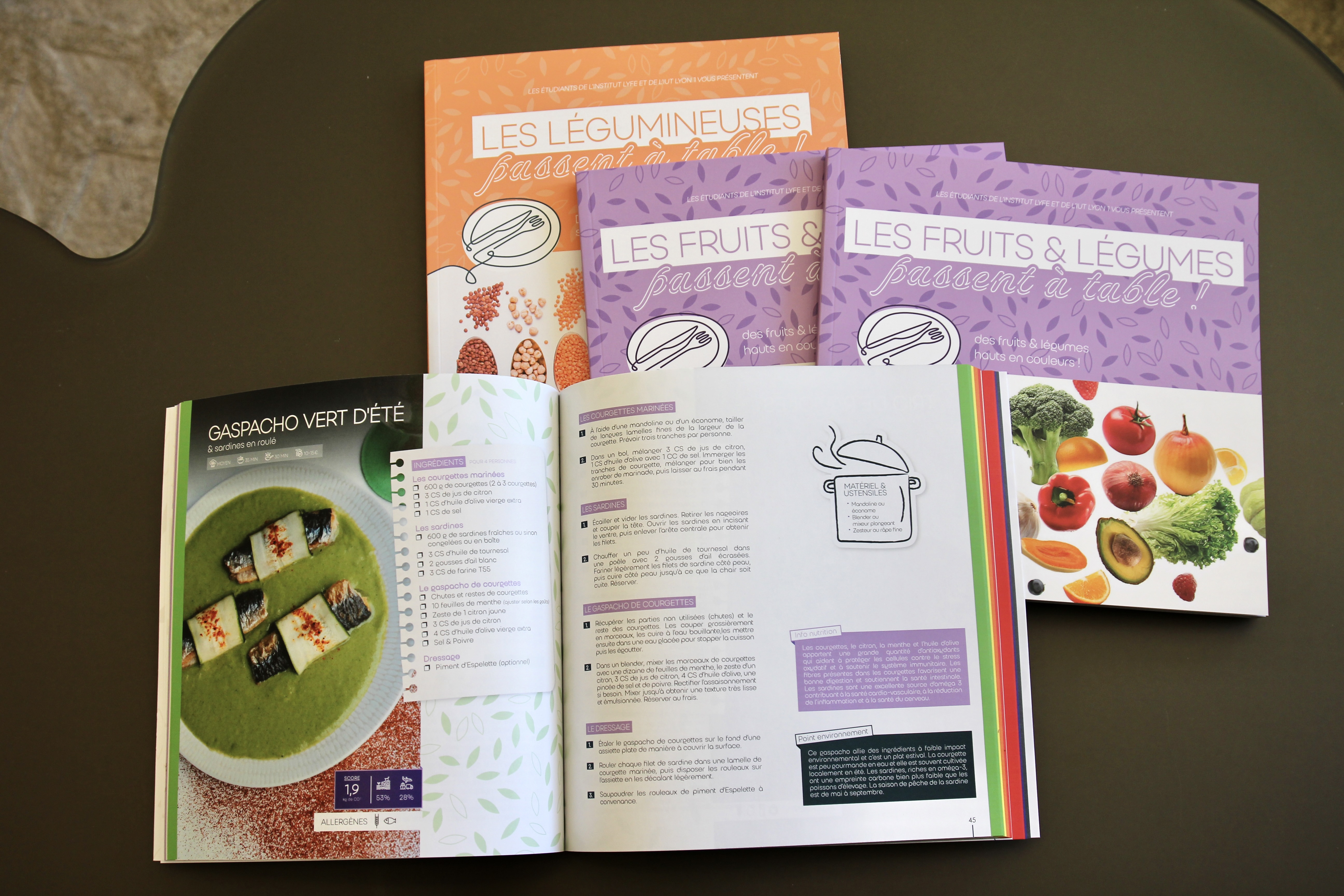 recettes collaboratives Les fruits & légumes passent à table ! 