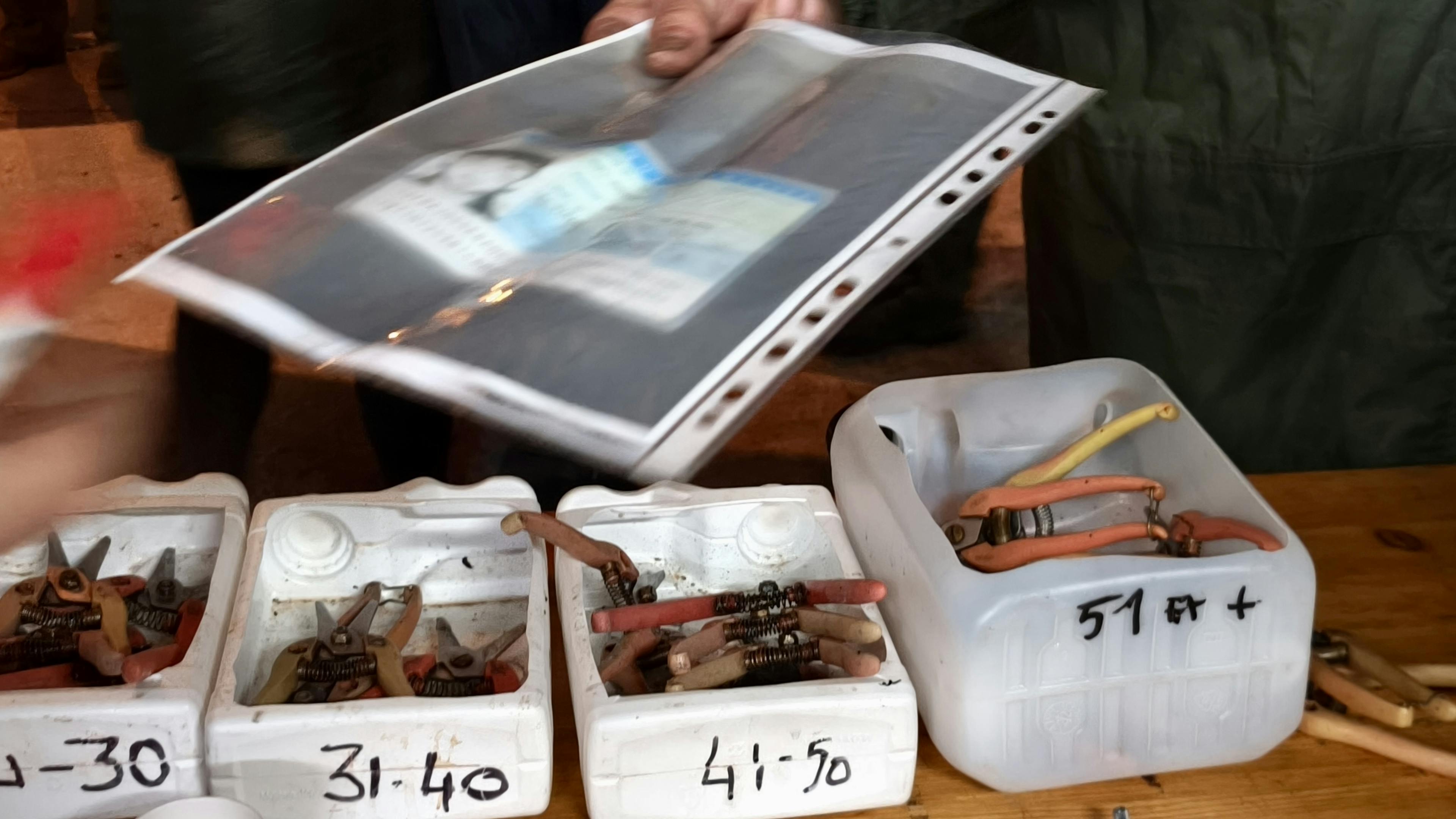 répartition des sécateurs