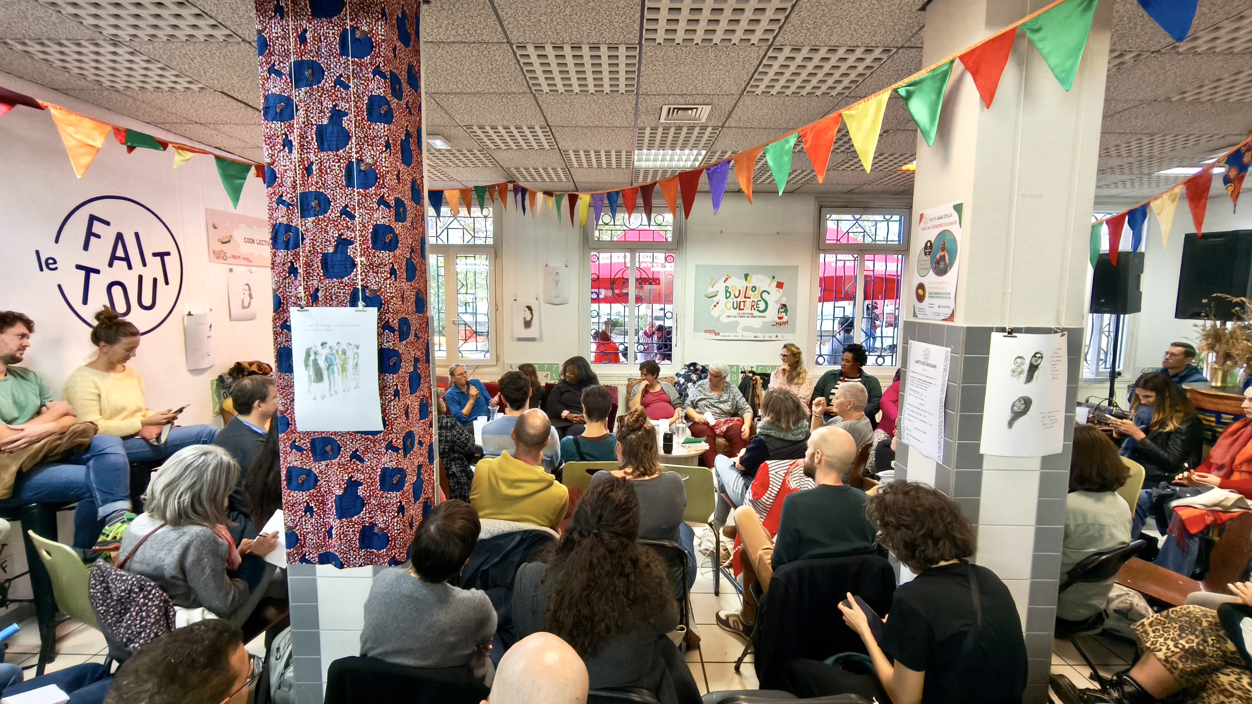 salle comble au faitout