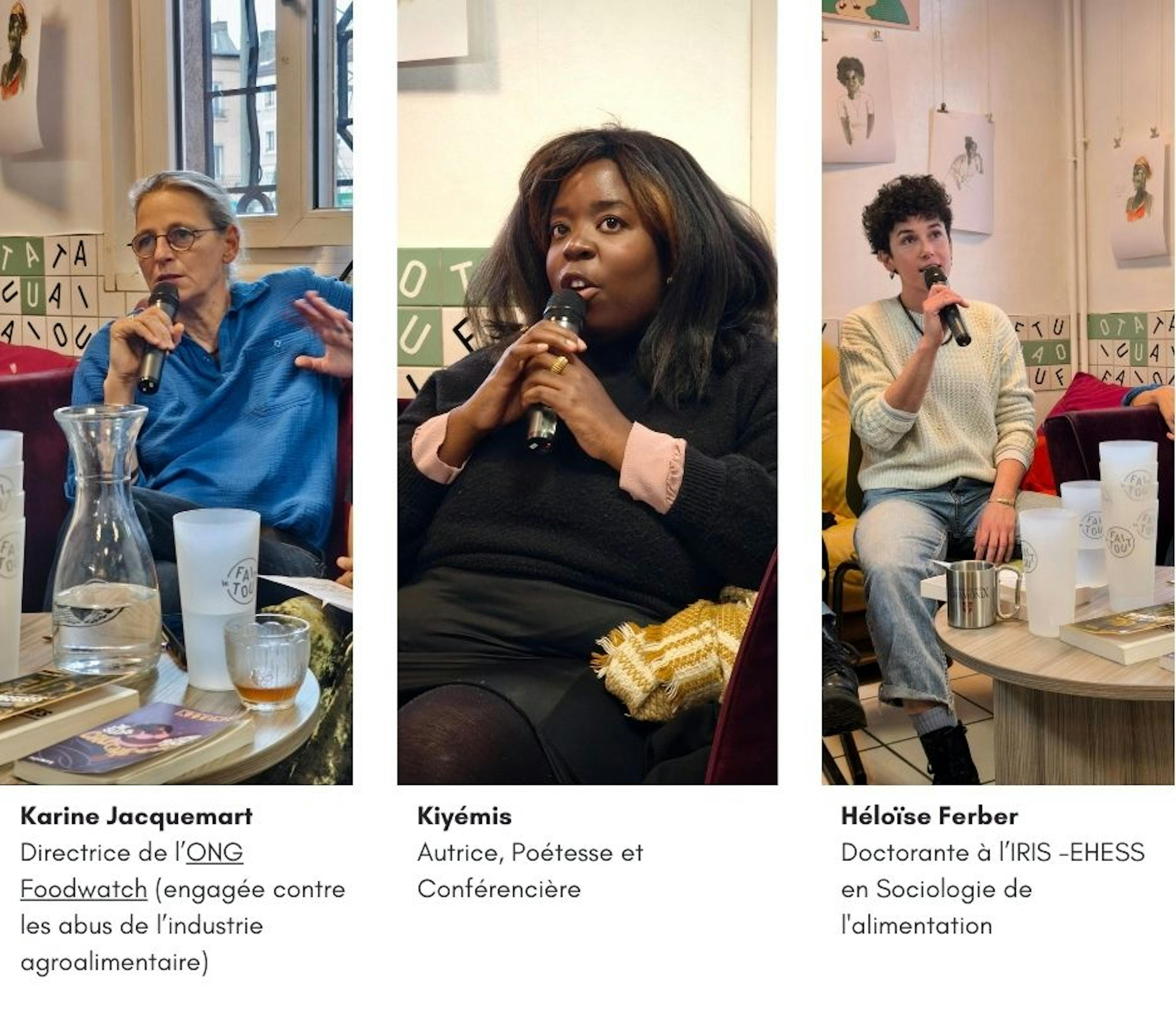 Kiyémis, Karine Jacquemart, Héloïse Ferber