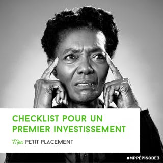 Checklist pour un premier investissement