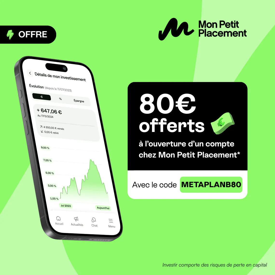 Plan B, une épargne sans stress