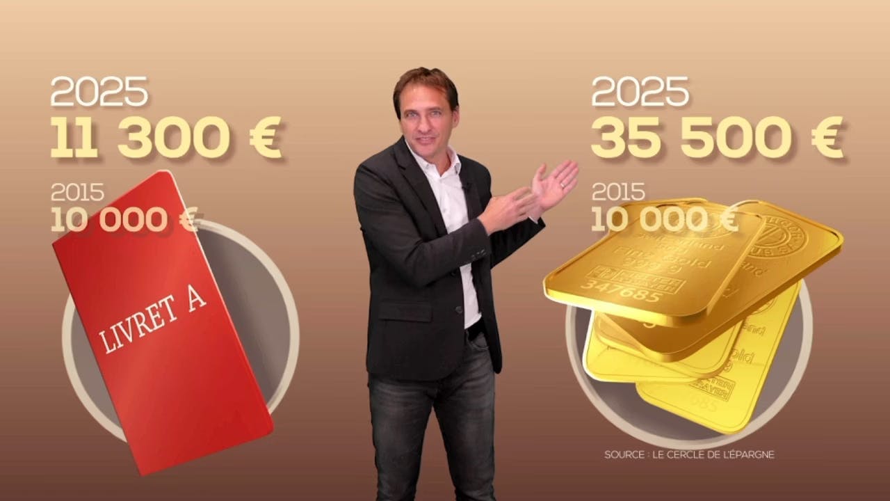 L'or au plus haut : voici combien vous auriez gagné en investissant 10.000 euros il y a 10 ans
