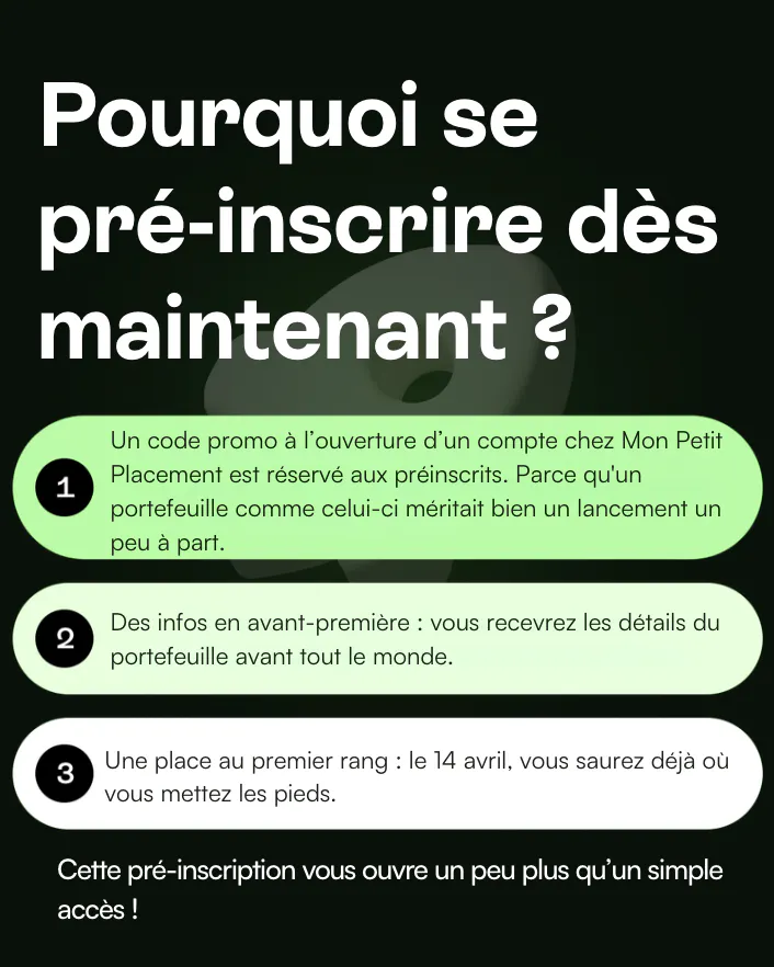 Être parmi les premiers, ça commence ici
